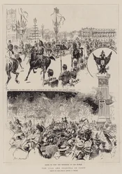 The Czar and Czaritsa in Paris